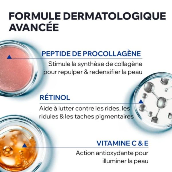 Uriage Age Absolu Crème Rose Redensifiante - 50 ml - Soin Anti-Âge Global Jour Éclat et Fermeté