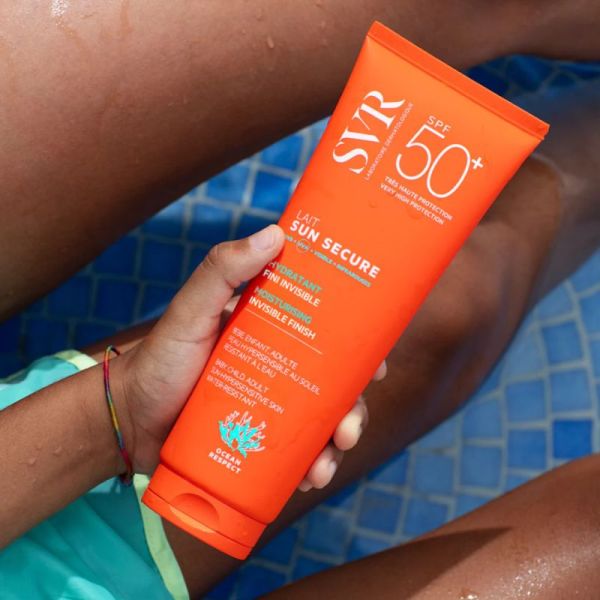 SVR Sun Secure Lait SPF50+ Hydratant au Fini Invisible - 250 ml