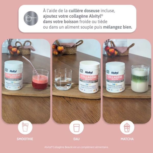 Alvityl Collagène Beauté Marin Hydrolisé de Type 1 & 3 - 210g
