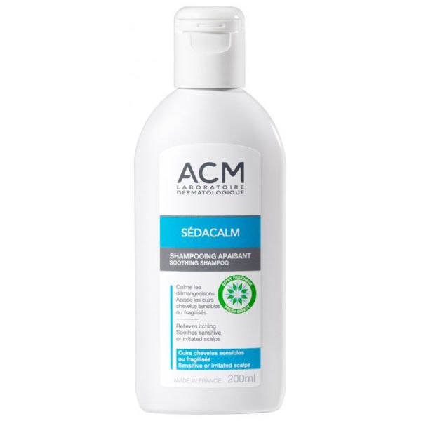 ACM Sédacalm Shampoing Apaisant - Prévient et Calme les Démangeaisons - 200 ml