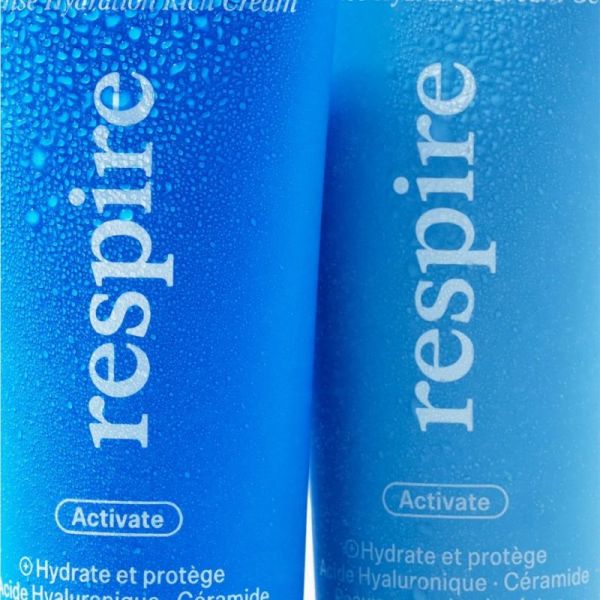Respire Activate Gel Crème Hydratation Intense - 50 ml - Fraîcheur et hydratation durable