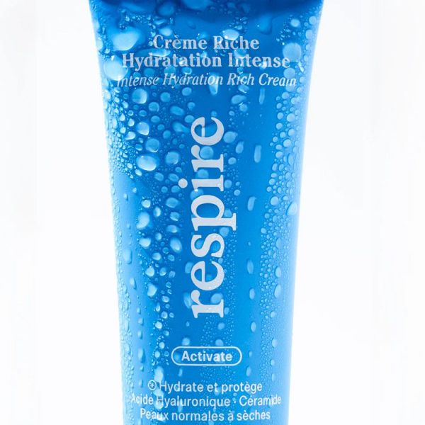Respire Activate Crème Riche Hydratation Intense - 50 ml -  Hydratation visage peaux normales à sèches