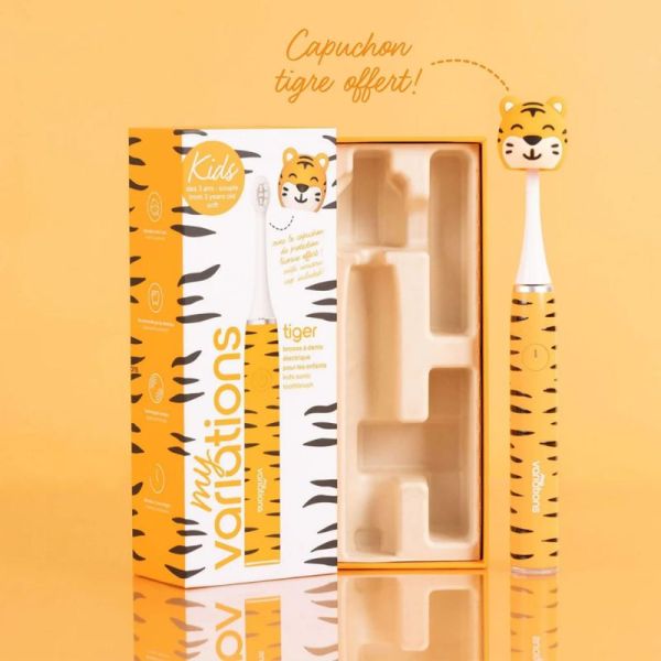My Variations Brosse À Dents Électrique Enfant Tigre – Technologie sonique