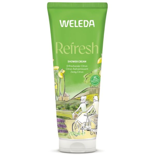 Weleda Crème de Douche Refresh Citron Rafraîchissant - 200ml