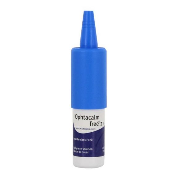 OphtacalmFree 2% collyre sans conservateur 10ml