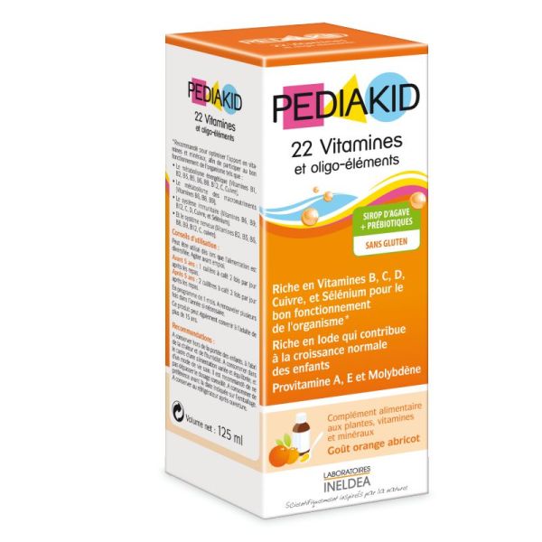 Pediakid 22 Vitamines et Oligo-Eléments 125 ml