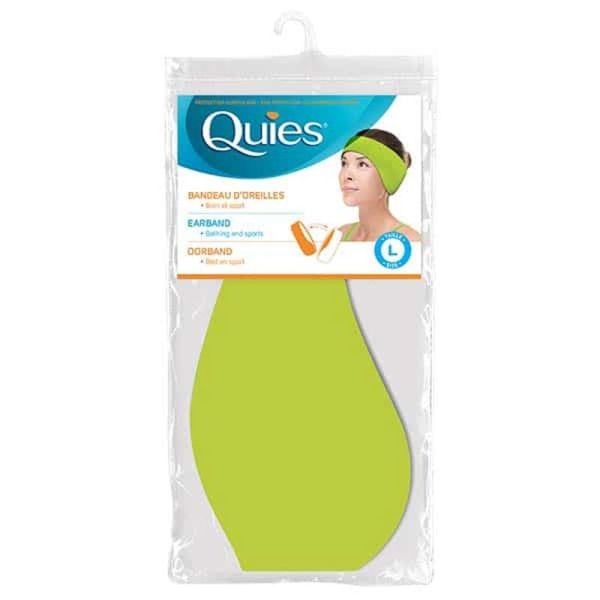 Quies Bandeau d'Oreilles Grande Taille - Bandeau de protection auriculaire