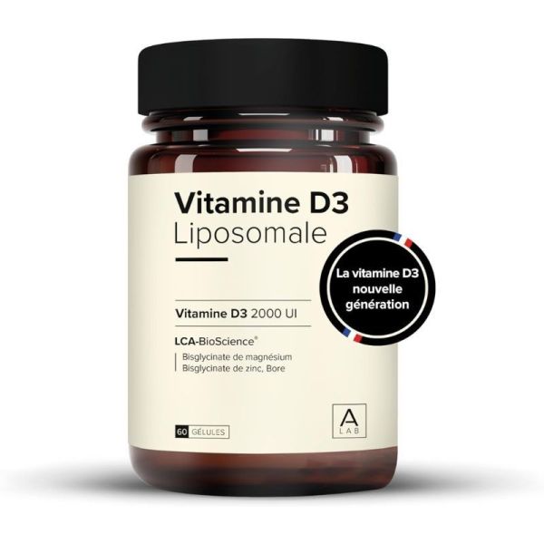 A-LAB Vitamine D3 Liposomale - 60 Gélules