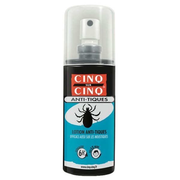 Cinq sur Cinq Anti-Tiques Lotion Anti-Tiques 100 ml