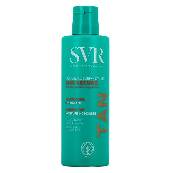 SVR Sun Secure Mousse Autobronzante - Offre un Hâle Naturel - 150 ml