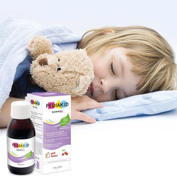 Pédiakid Sirop Sommeil 125 ml – Favoriser l'endormissement et un sommeil naturel