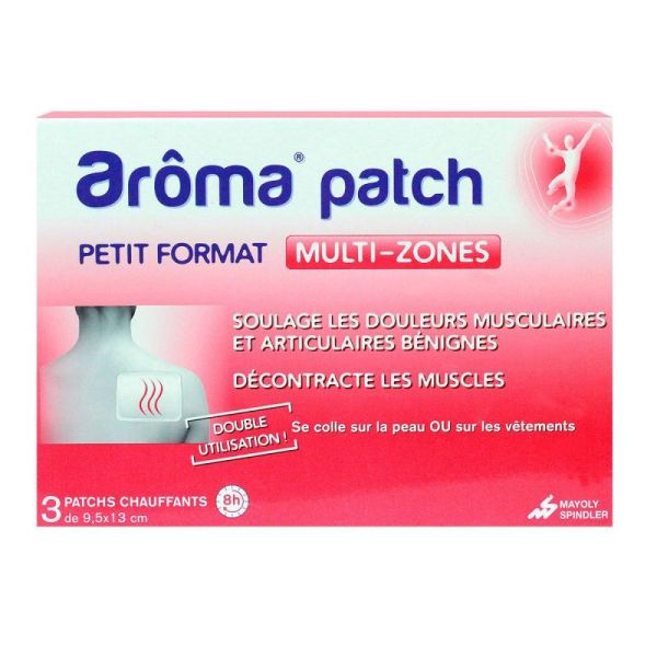 Aroma patch petit format 3 patchs