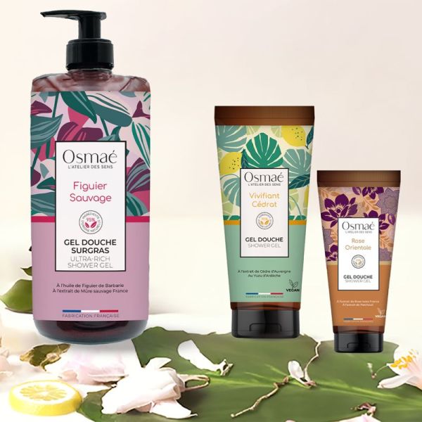 Osmaé Gel Douche Délice de Tonka 200 ml – Réconfort et notes ambrées