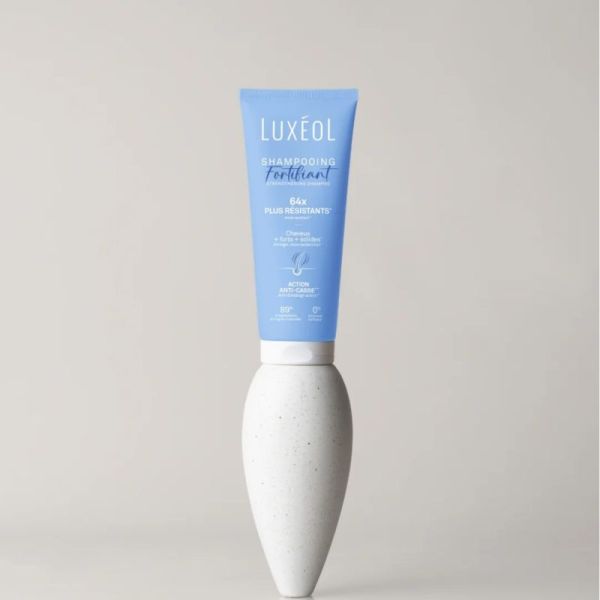 Luxéol Shampooing Fortifiant Tube 200 ml - Nettoie en douceur, fortifie la fibre capillaire et apporte vitalité et brillance aux cheveux fatigués