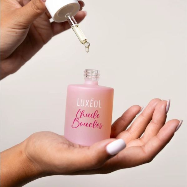 Luxéol Huile Boucles Flacon 50 ml - Nourrit intensément, fait briller et sublime les boucles