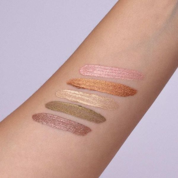 Charlotte Bio Fard à Paupières Liquide Or Jaune 6,5ml - Haute pigmentation et fini glowy bio