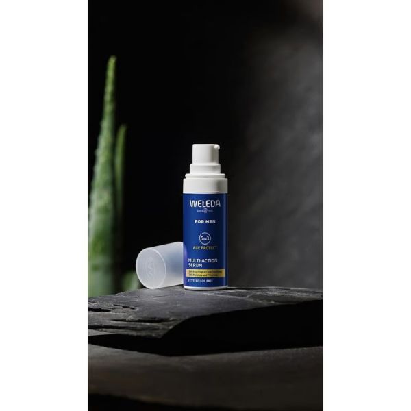 Weleda Homme Sérum Multiaction Anti-Âge 5en1 30ml – Fermeté et rides