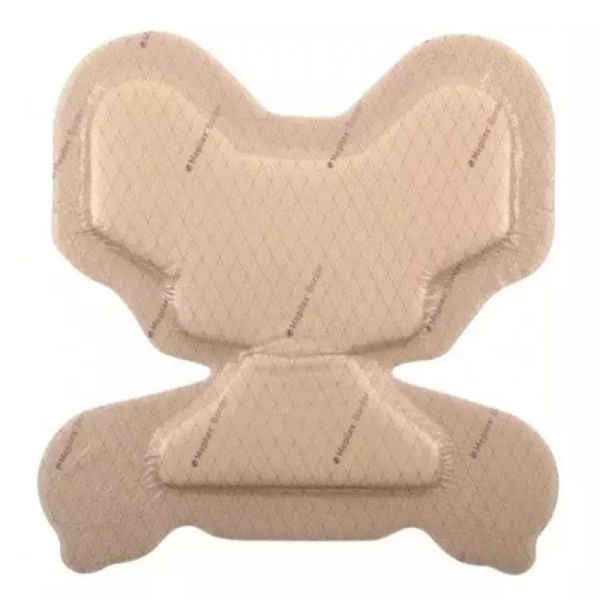 Molnlycke Health Care Mepilex Border Protect Talon - 22 x 23 cm - 10 pansements - Protection ciblée et absorption élevée au niveau du talon