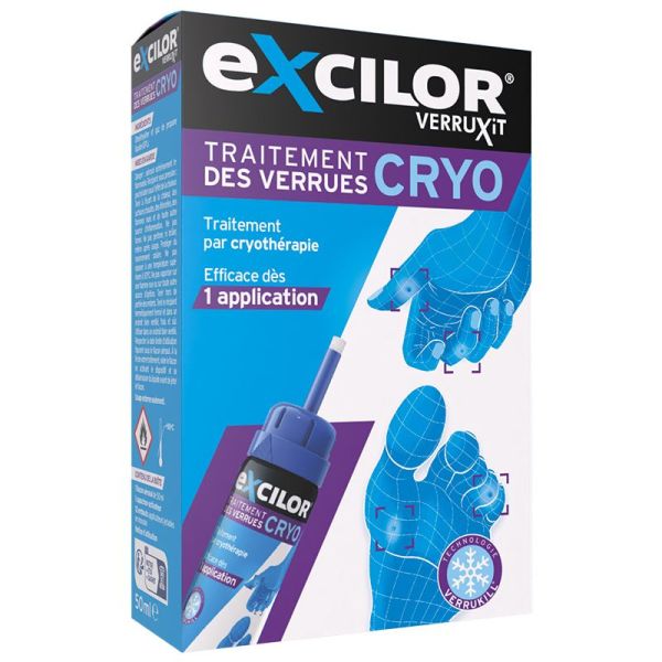 Excilor Traitement Verrues CRYO - Élimination efficace par cryothérapie