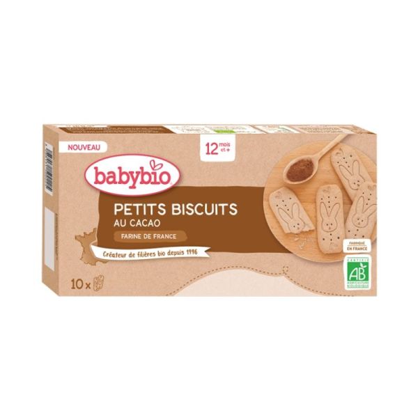 Babybio Petits Biscuits au Cacao - 20 biscuits