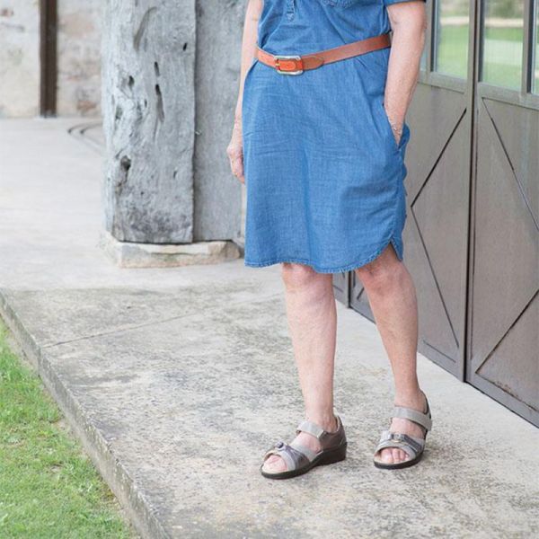 Gibaud CHUT Matéra Beige - Chaussures Confort Femme Hallux Valgus