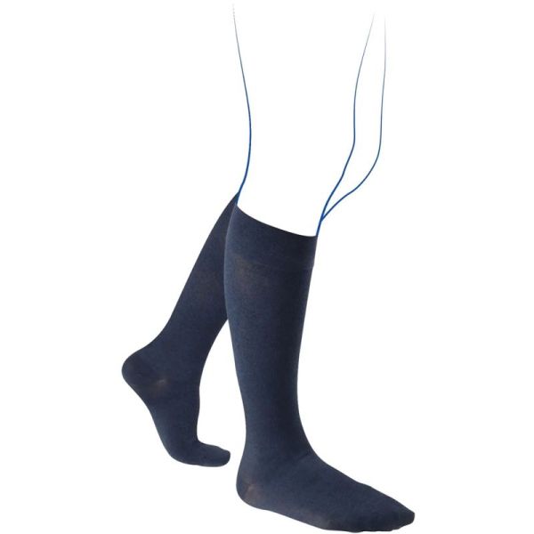 Thuasne Venoflex City Confort Fil d'Écosse Chaussettes de Contention Classe 2 Long – Élégance et finesse