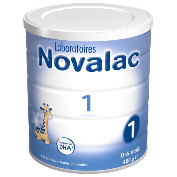Novalac 1 Lait en Poudre 1er Âge 0-6 Mois - 400g