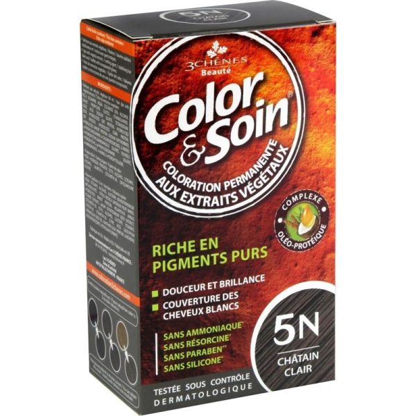 Les 3 Chênes Color Soin Châtain Clair 5N