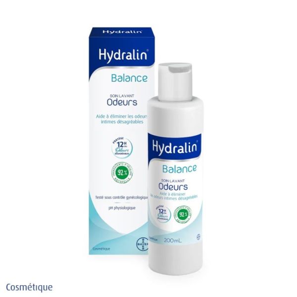 Bayer Hydralin Balance Soin lavant Odeurs 200ml - Elimine les odeurs intimes