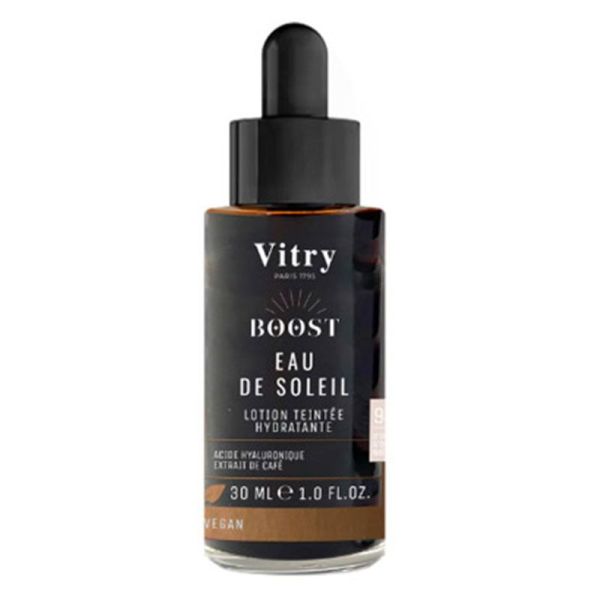 Vitry Boost Eau de Soleil - Lotion Hydratante Teintée - Effet Bonne Mine - 30 ml