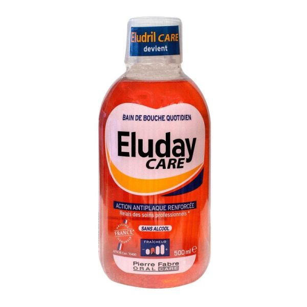 Eluday Care bain de bouche antiplaque 500ml