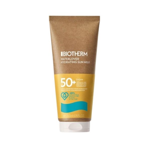 Biotherm Waterlover Lait Solaire Hydratant SPF 50 - 200 ml