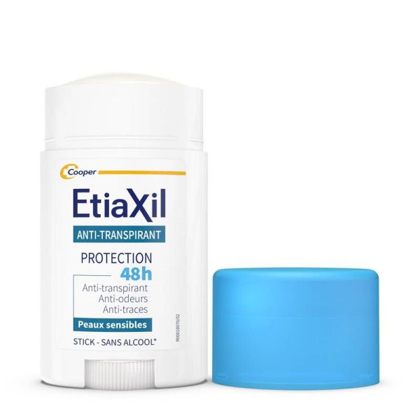 Etiaxil Anti-transpirant Protection 48h Peaux Sensibles Stick - 40ml