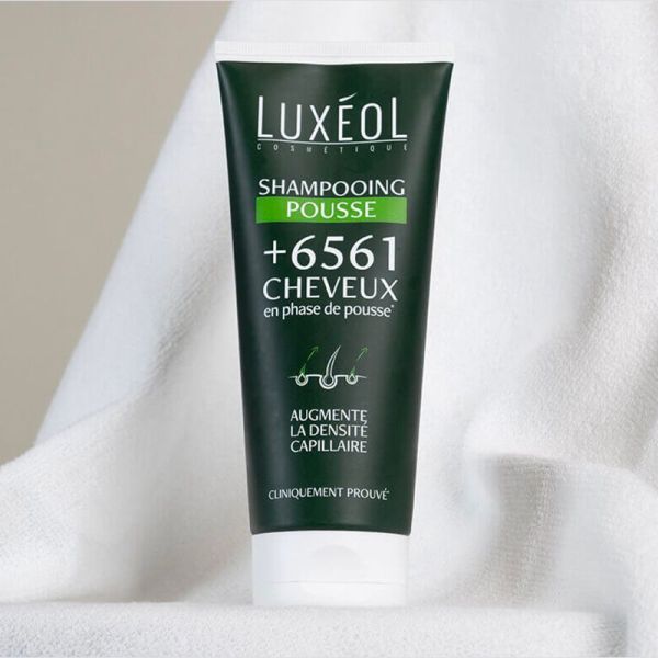 Luxéol Shampooing Pousse - 200ml -  Favorise la densité capillaire
