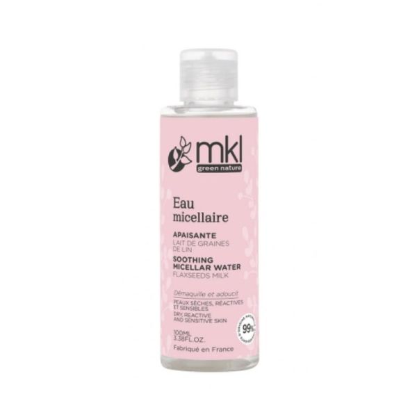 MKL Eau Micellaire Apaisante Bio Peaux Sensibles & Sèches - 100ml