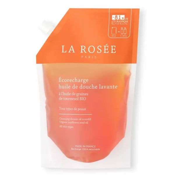 La Rosée Huile de Douche Lavante - Ecorecharge 800ml