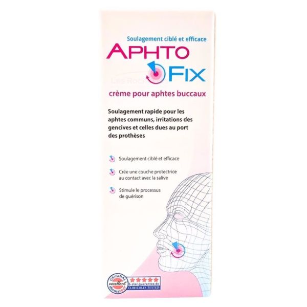 APHTO FIX Crème - Soulagement rapide des aphtes et irritations buccales