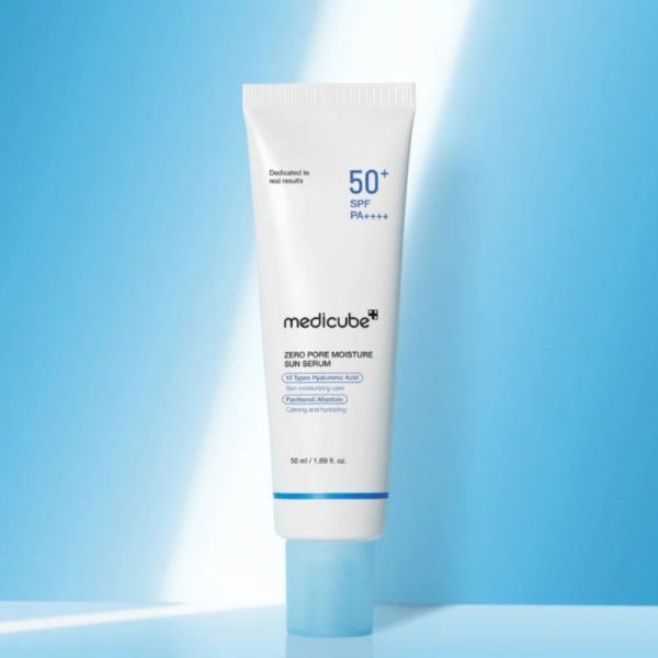 Medicube Zero Pore Moisture Sun Serum 50 ml - Protection solaire et pores affinés