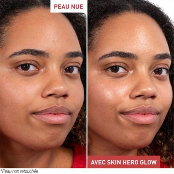 Erborian Skin Hero Glow Perfecteur de Peau Nue 15ml – Soin booster d'éclat effet glass skin