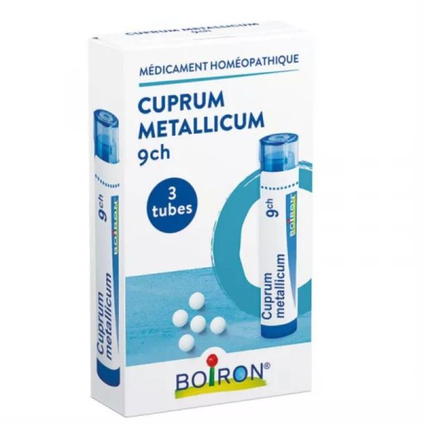 Boiron Cuprum Metallicum 9CH - Pack de 3 tubes