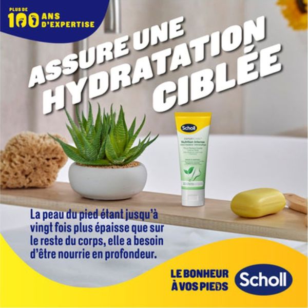 Scholl Crème Nutrition Intense Peaux Très Sèches 150ml – Réparation et douceur