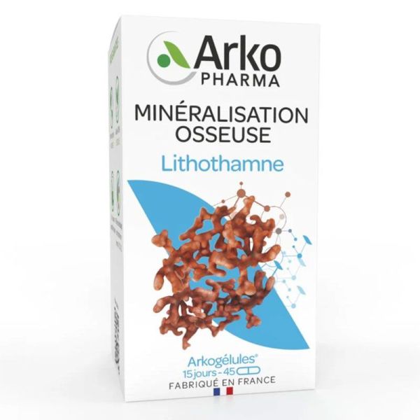 Arkopharma Arkogélules Lithotamne Basidol 45 gélules