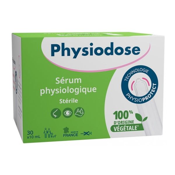 Gilbert Physiodose Sérum Physiologique Stérile - 30 Unidoses 10ml