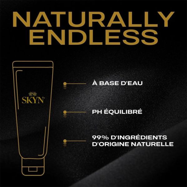 Skyn Naturally Endless Lubrifiant à Base d'Eau 80 ml – Gel intime longue durée formule naturelle