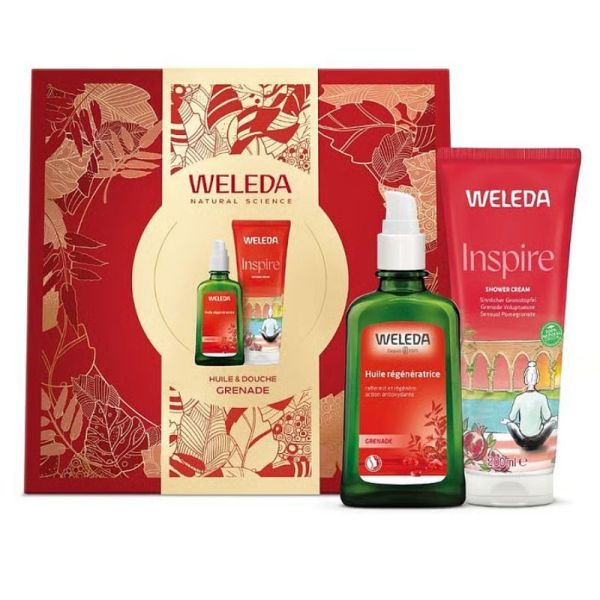 Weleda Coffret Noël Corps Grenade 2025 Pour Les Peaux Dès 40 Ans - 2 Soins