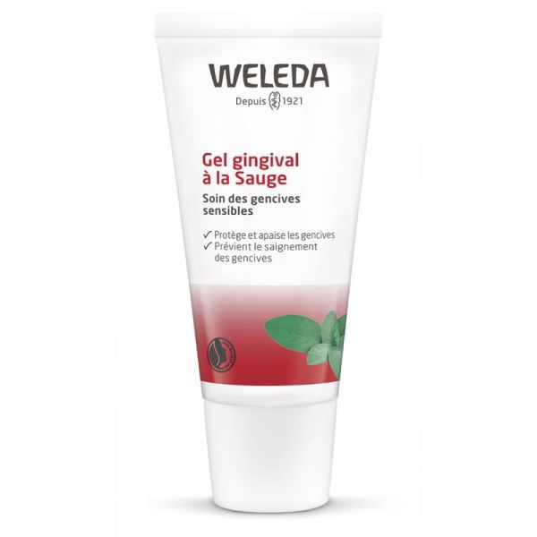 Weleda Gel Gingival à la Sauge 30ml – Apaisement et fortification des gencives