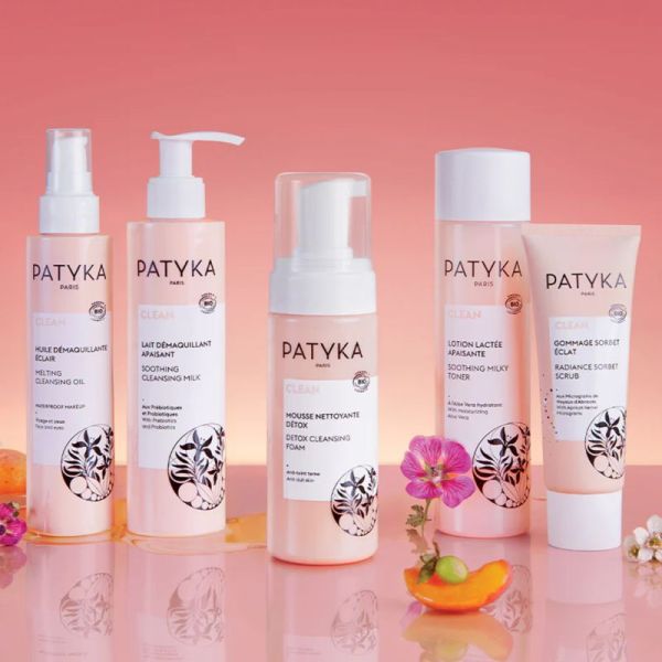 Patyka Clean Mousse Nettoyante Détox Bio 50 ml – Purifiante et éclat