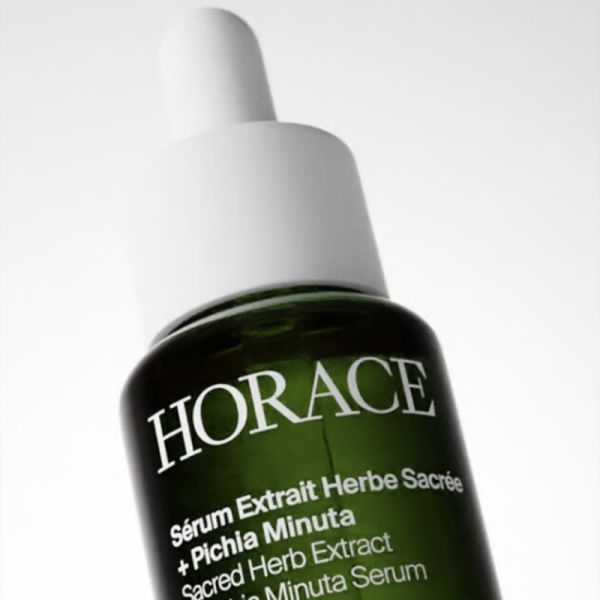 Horace Sérum Barbe Extrait Herbe Sacrée + Pichia Minuta - 50ml - Stimule la pousse et densifie la barbe