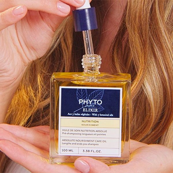 Phyto Huile de Soin Nutrition Absolue Elixir - 100 ml - Nutrition intense pour les longueurs et pointes