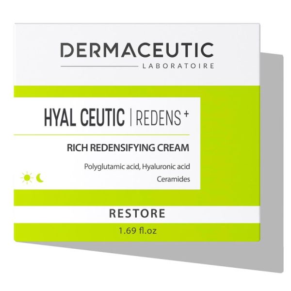 Dermaceutic Hyal Ceutic Redens+ Crème Redensifiante Riche - 50 ml - Crème Redensifiante et Hydratante